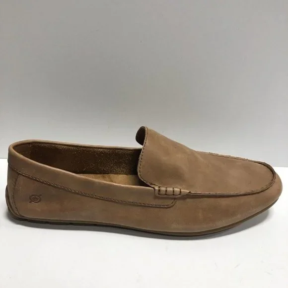 Born | Shoes | Born Mens Allan Light Brown Leather Slipon  display picture 2